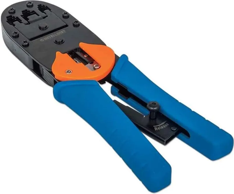 Pinca Intellinet Universal Modular Plug Crimping, For RJ45, RJ12 and RJ11, e zezë - 2
