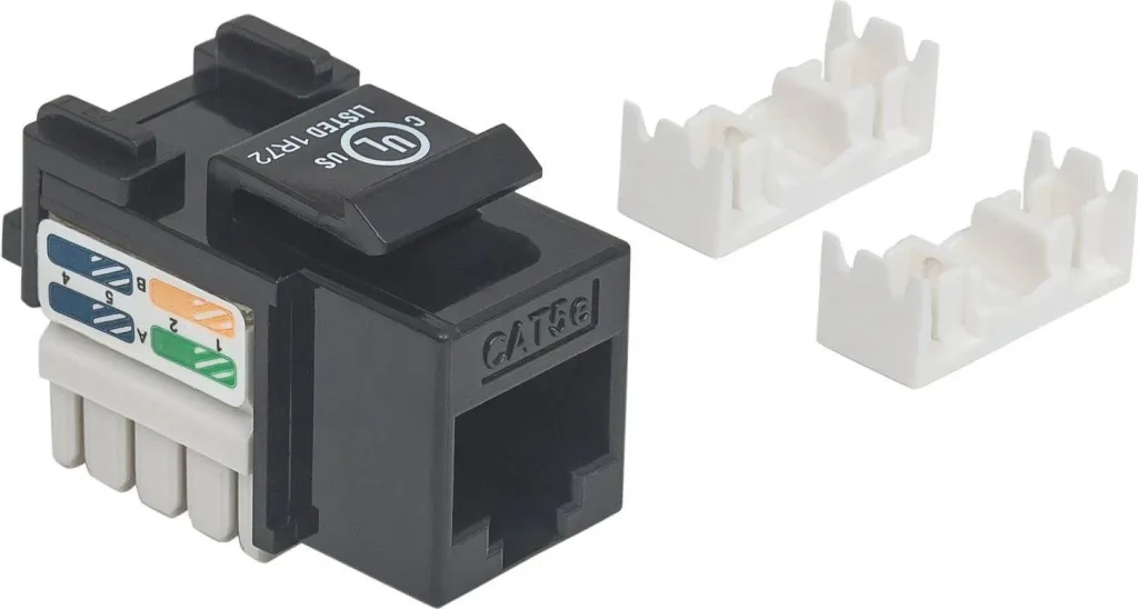 Përshtatës Intellinet 210416, RJ45 UTP Cat5e, 100Mbps, i zi - 2