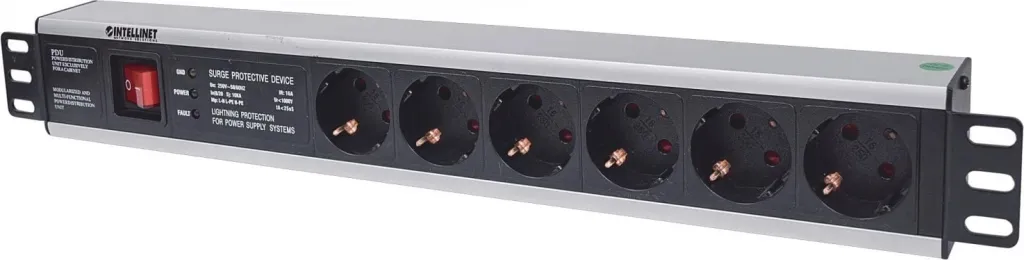 Prizë PDU Intellinet, 19'', 1.5U, 3m - 1