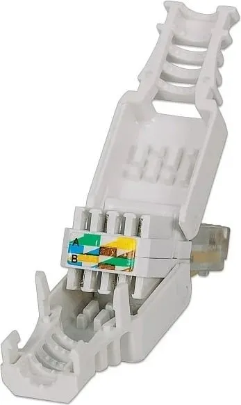 Fishekë i bllokueshëm vetë Intellinet RJ45, i bardhë - 2
