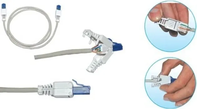 Fishekë i bllokueshëm vetë Intellinet RJ45, i bardhë - 5