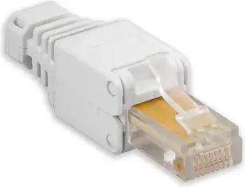 Fishekë i bllokueshëm vetë Intellinet RJ45, i bardhë