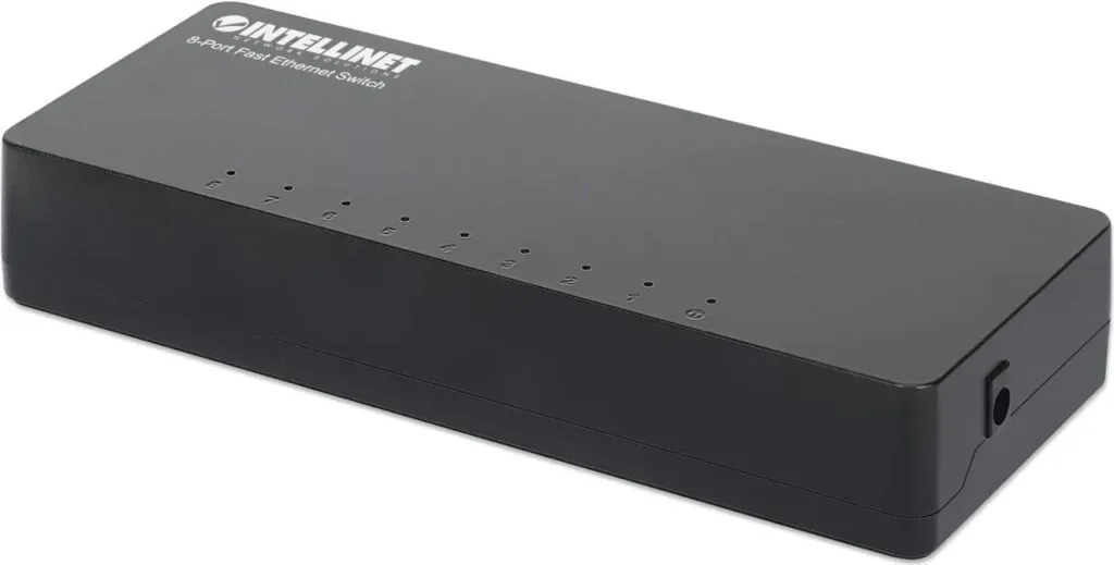 Switch Intellinet 561730, 8 porte Fast Ethernet, desktop - 2