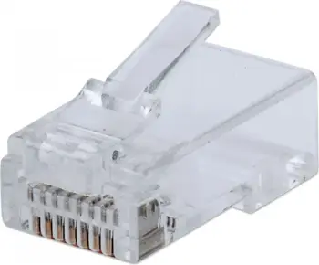 Pin Intellinet 791090 RJ45 Cat6 UTP, 100 copë, transparent