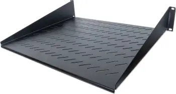 Raft Intellinet 712514, 2U, 400mm, Rack 19", perforuar, e zezë