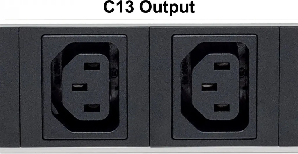 PDU Rack 1U Intellinet me ndërrues, zi-argjendtë - 3