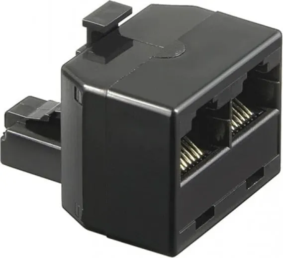 Shpërndarës Intellinet RJ45, i zi - 1