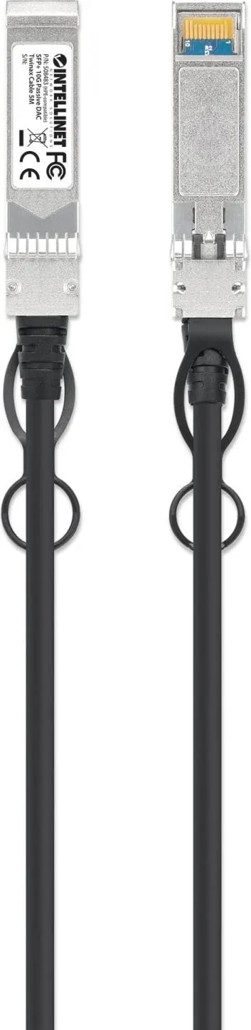 Kabllo Intellinet 508483 Twinax SFP+ 10G DAC, e zezë, 5m - 4