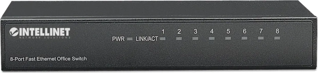 Switch Intellinet 523318, 8x RJ45 10/100Mbps - 3