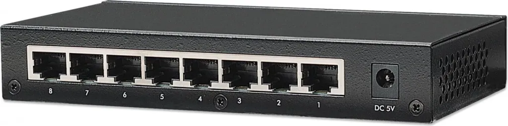 Switch Intellinet 523318, 8x RJ45 10/100Mbps - 4