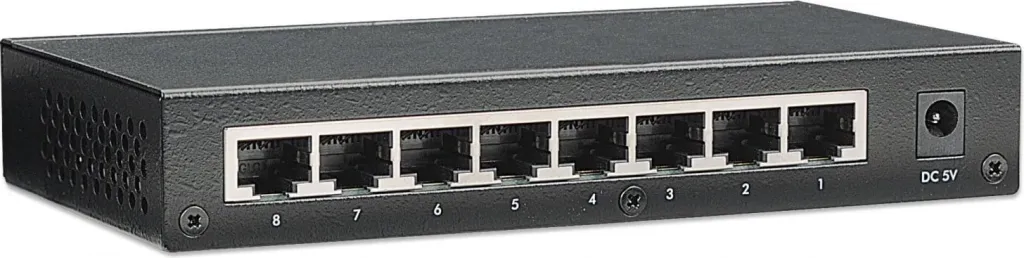 Switch Intellinet 523318, 8x RJ45 10/100Mbps - 5