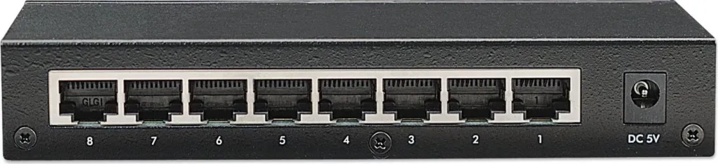 Switch Intellinet 523318, 8x RJ45 10/100Mbps - 6