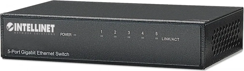 Switch Intellinet 530378, 5 portë Gigabit - 1