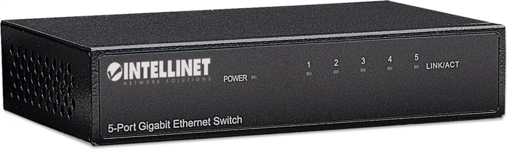 Switch Intellinet 530378, 5 portë Gigabit - 2