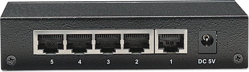 Switch Intellinet 530378, 5 portë Gigabit - 6