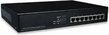Switch Intellinet 8 portë Gigabit PoE