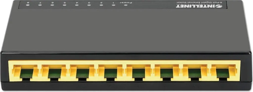 Switch Intellinet 561754, 8 port Gigabit, për desktop - 1