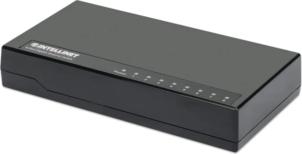 Switch Intellinet 561754, 8 port Gigabit, për desktop - 2