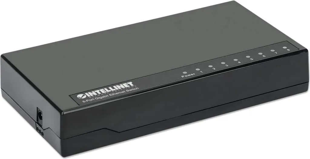 Switch Intellinet 561754, 8 port Gigabit, për desktop - 3