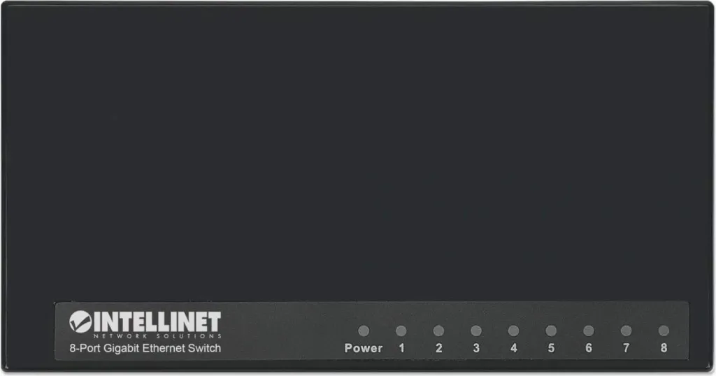 Switch Intellinet 561754, 8 port Gigabit, për desktop - 5