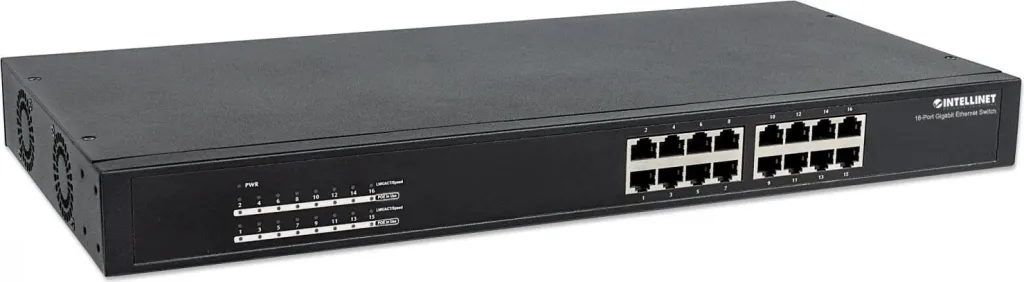 Switch Intellinet 560993, 16p Gigabit PoE - 2