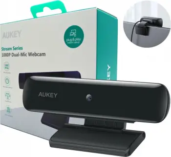 Kamerë interneti Aukey PC-W1, 1080p, 2MP, e zezë