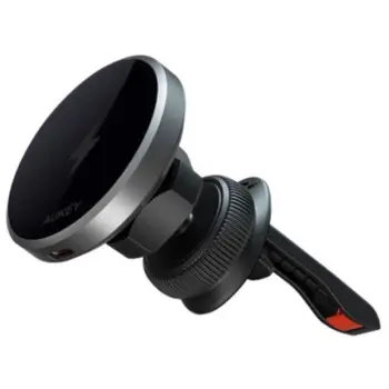 Aksesorë për telefon Aukey / MagFusion Magnetic Phone Holder / Car Dashboard – Zezë