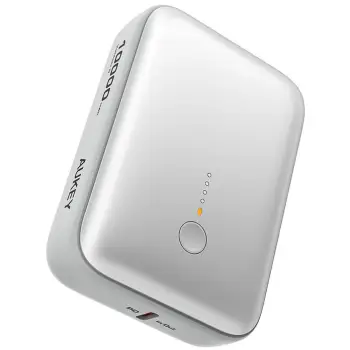 Powerbank AUKEY Spark Mini 10000mAh 20W USB-C/USB-A bardhë