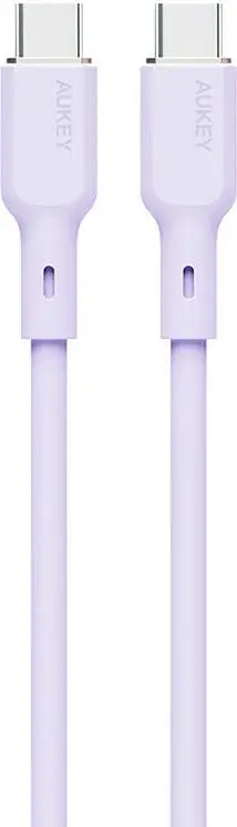 Kabllo USB-C në USB-C Aukey CB-SCC102, 1.8m, 100W, lejla