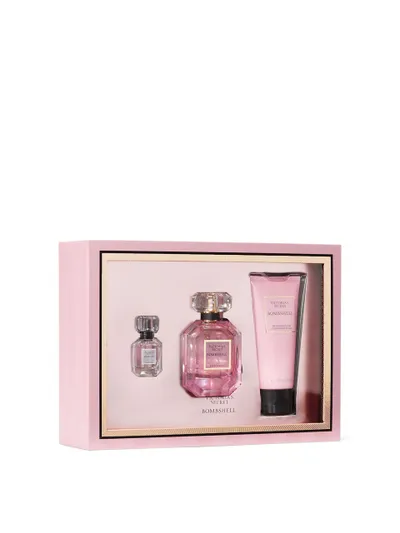Set Victoria's Secret Bombshell, Eau de Parfum, 50ml + Eau de Parfum, 7.5ml + Losion, 100ml - 1