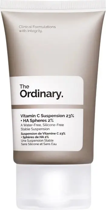 Suspension për fytyrë The Ordinary Vitamin C Suspension 23% + HA Spheres 2% për femra, 30ml
