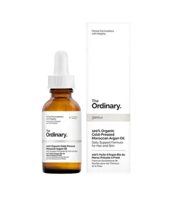 Vaj hidratues The Ordinary 100% Organic Cold-Pressed Moroccan Argan Oil, 30 ml
