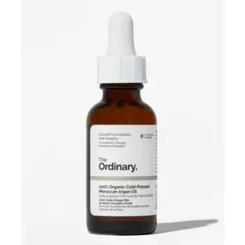 Vaj për fytyrë The Ordinary 100% Organic Moroccan Argan Oil, 30ml