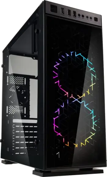 Kasë Kolink Inspire K1 RGB (GEKL-039), e zezë