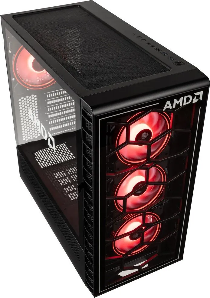 Kasë Kolink Observatory Y AMD SE ARGB, e zezë, Midi Tower - 3