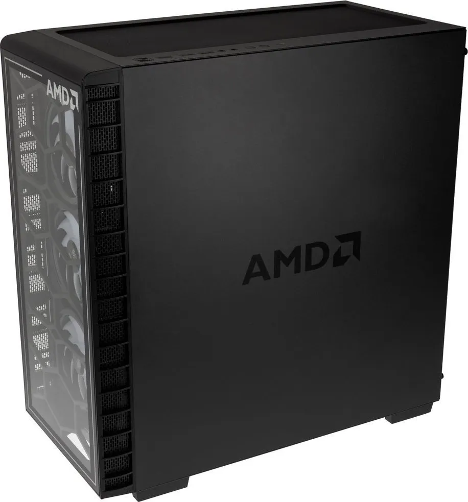 Kasë Kolink Observatory Y AMD SE ARGB, e zezë, Midi Tower - 4