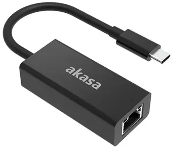 Përshtatës Akasa USB-C - RJ-45 Ethernet, 2.5 Gbps