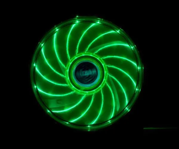 Ftohës Akasa Vegas LED, 120 mm, i gjelbër - 3