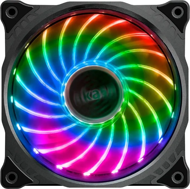 Ftohës Akasa Vegas 7 LED RGB, 120 mm - 1