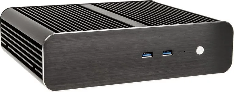 Kasë Akasa Euler S Fanless Thin Mini-ITX 2xUSB 3.0, HTPC - 1