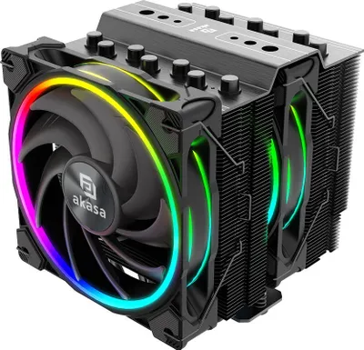 Ftohës CPU Akasa Soho H7 AK-CC4026HP01, 120mm, i zi - 1