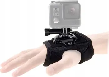 Mbajtëse dore Puluz, për kamerat GoPro/ SJCam/ Xiaomi, e zezë