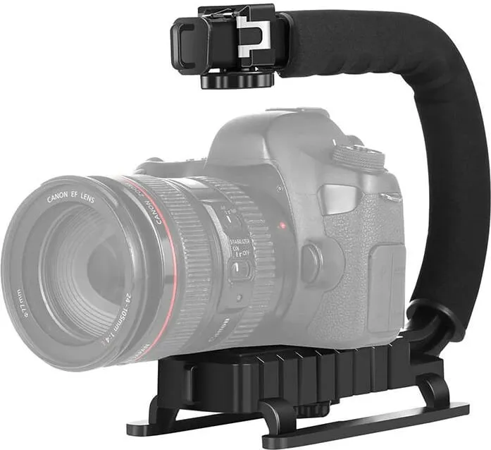 Mbajtës kamere Puluz PU3005, C-formë, për DSLR, i zi - 2