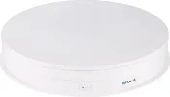 Qëndrim rrotullues Puluz PU3049W, 30 cm, i bardhë