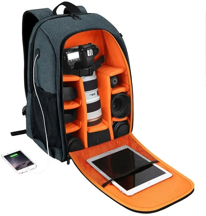 Çantë shpine Puluz PU5011H për kamera, 25L, gri - 1