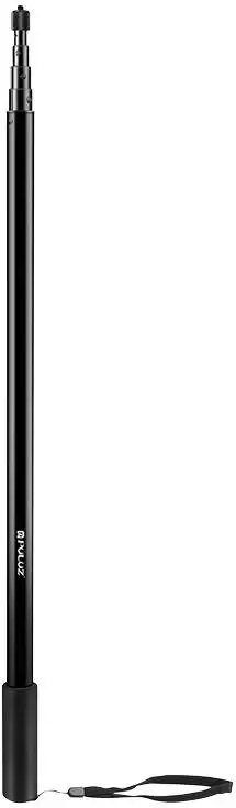Selfie stick teleskopik Puluz PU642B, 3m, 5 seksione, i zi