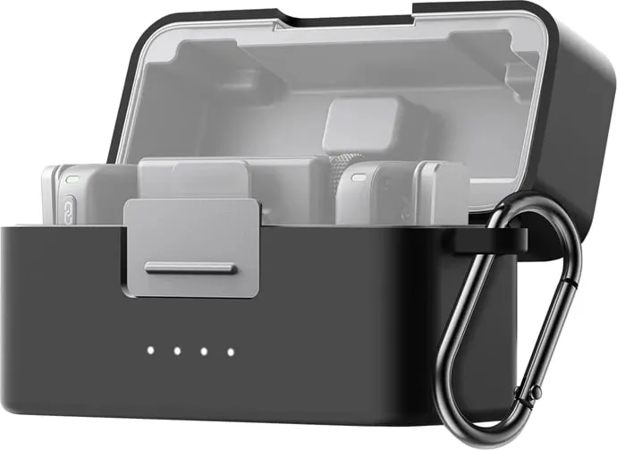 Mbështjellës Puluz PU744B për DJI Mic Mini, silikon, i zi - 1