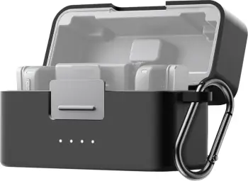 Mbështjellës Puluz PU744B për DJI Mic Mini, silikon, i zi