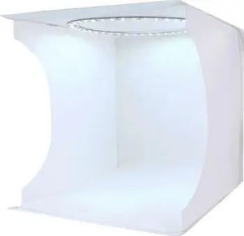 Kuti ndriçuese për fotografi Puluz 30cm PU5030, e bardhë