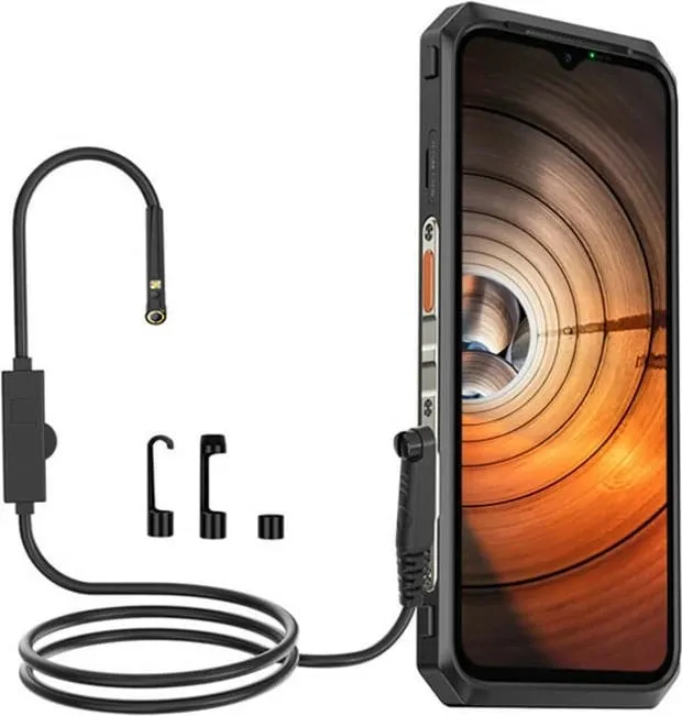 Kamerë endoskopike UleFone EC02, 2m, HD 1280 x 720, e zezë - 5